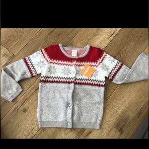 Girls  Kids Button Front Cardigan Sweater Size 5  Cotton 100% Gymboree